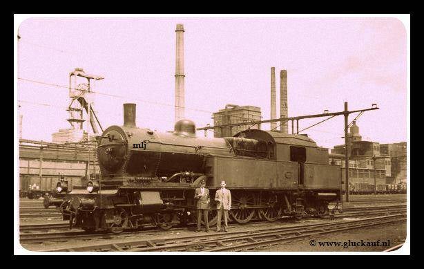 NIEUW! Station Heerlen 1956, met op de achtergrond de O.N 1.© www.gluckauf.nl