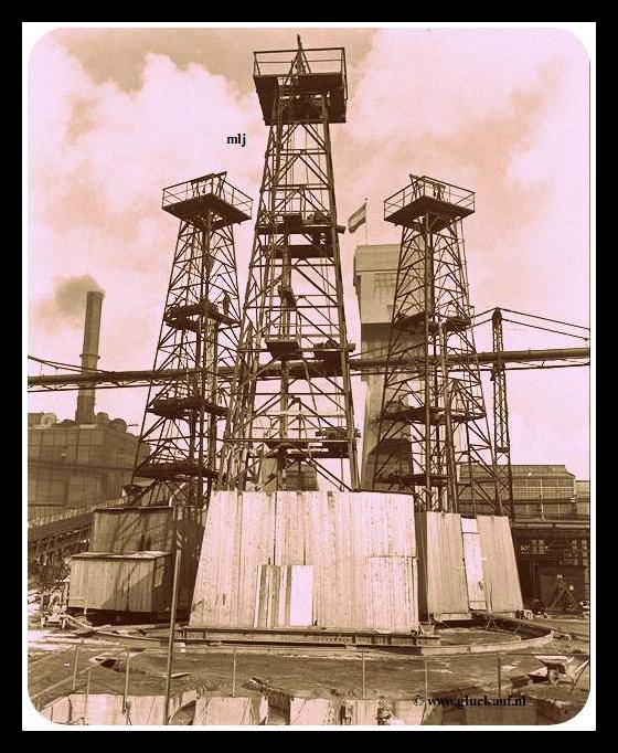 Aanleg schacht. © www.gluckauf.nl