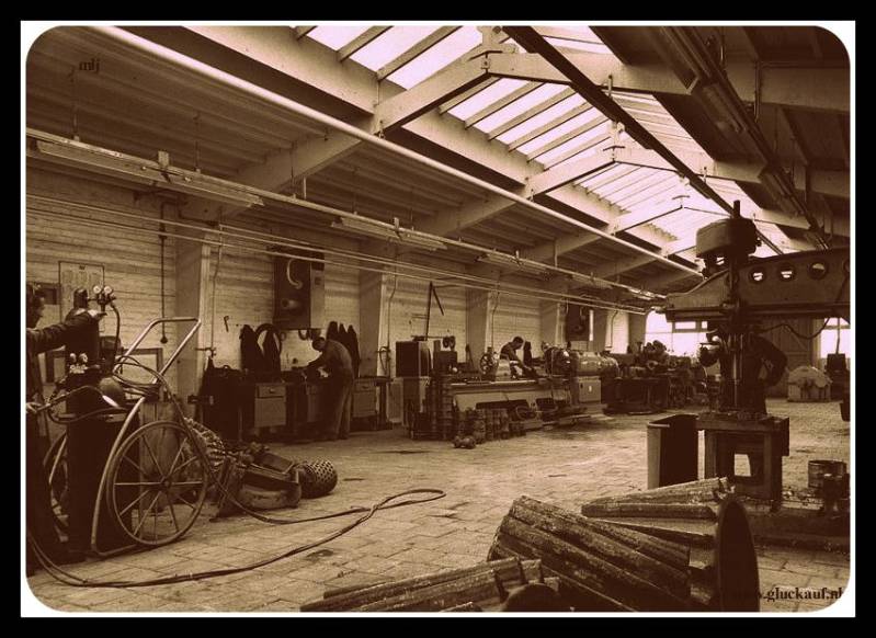 Werkplaats van de Stm. Beatrix.© www.gluckauf.nl