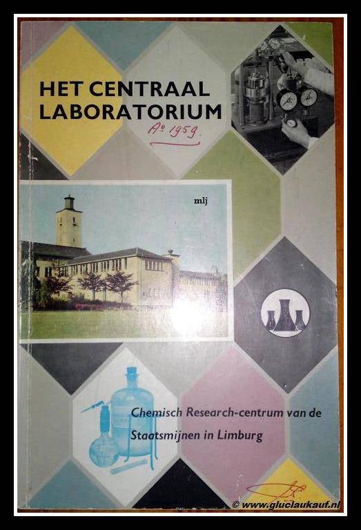 Boek over Het centraal Laboratorium.© Stm./www.gluckauf.nl
