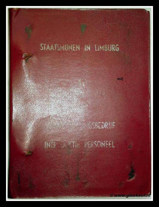 Instructie boekje voor het nieuwe personeel van het SSB.© SSB./www.gluckauf.nl