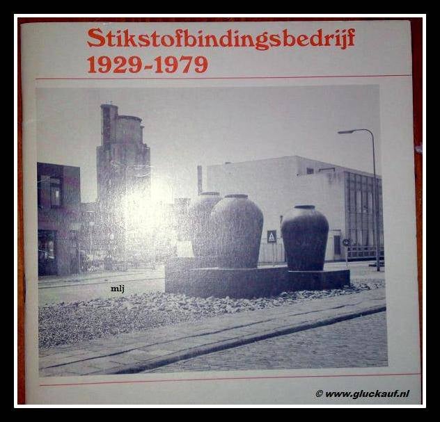 Boek over SBB Stikstofbindingsbedrijf Staatsmijnen.© Stm./www.gluckauf.nl