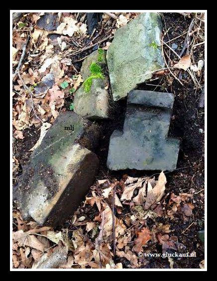 Stenen van de voormalige Mijnbrug. © www.gluckauf.nl