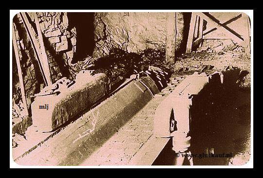 1955 laad inrichtring voor front van steengalerij. © www.gluckauf.nl