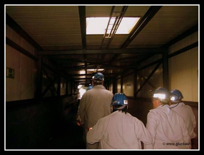 Nog steeds op weg naar de schacht. © www.gluckauf.nl