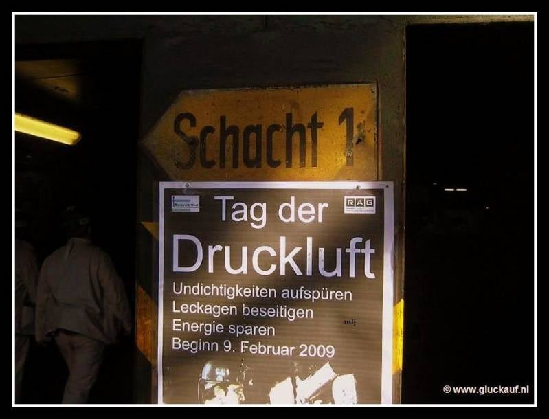 Zomaar een foto die ik onderweg naar de schacht tegenkwam. © www.gluckauf.nl