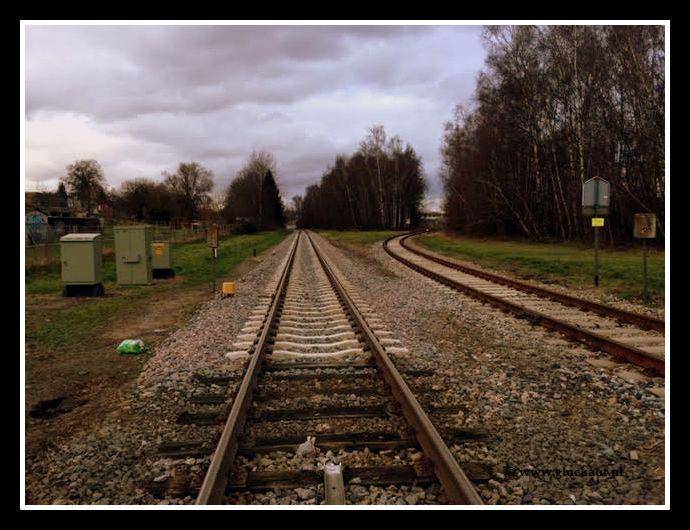 Spoor bij het voormalige Mijn Julia. © www.gluckauf.nl