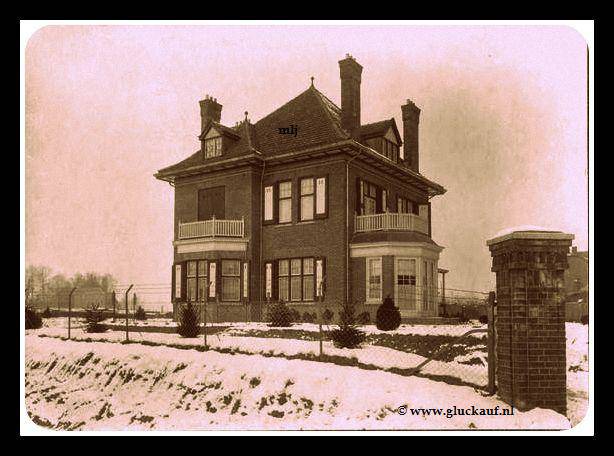 Een bedrijfs ingenieurswoning nabij de stm.Emma in 1909.© www.gluckauf.nl