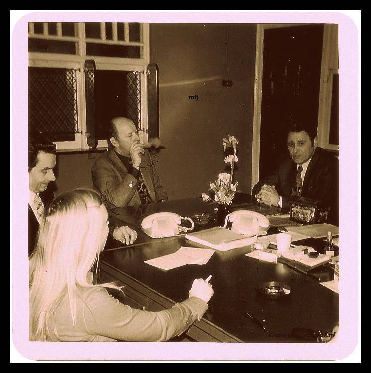 Kantoorpersoneel van de Stm. Emma. © www.gluckauf.nl