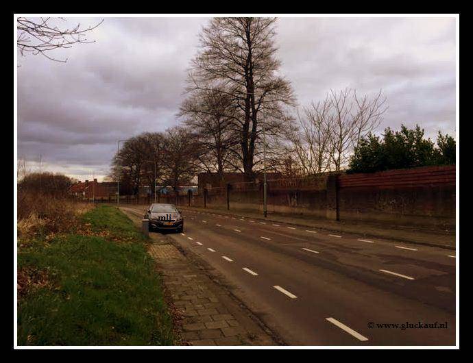 De buiten muur van de voormalige Mijn Julia. © www.gluckauf.nl