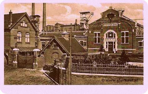 Hoofd ingang Staatsmijn Emma.© www.gluckauf.nl