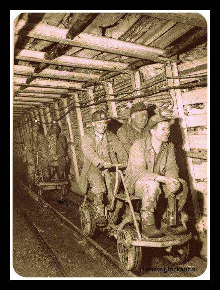  Mijn Julia hoofd steengang 450 meter. © www.gluckauf.nl