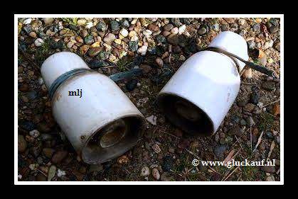  Gevonden bij een oude paal, die als lichtmast diende. Mijnspoor tussen Geleen en Schinnen. © www.gluckauf.nl