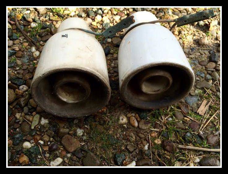  Gevonden bij een oude paal, die als lichtmast diende. Mijnspoor tussen Geleen en Schinnen. © www.gluckauf.nl