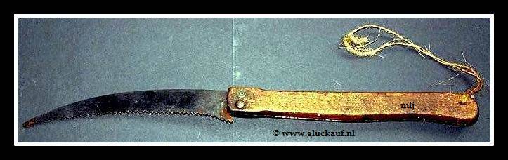 Handzaag. © www.gluckauf.nl