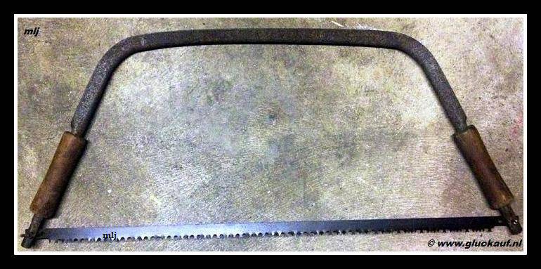 Mijnzaag, afkomstig van de Stm. Hendrik. © www.gluckauf.nl