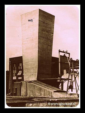 NIEUW! O.N. 4 nieuwe ventilatietoren 1953.© Visser/www.gluckauf.nl
