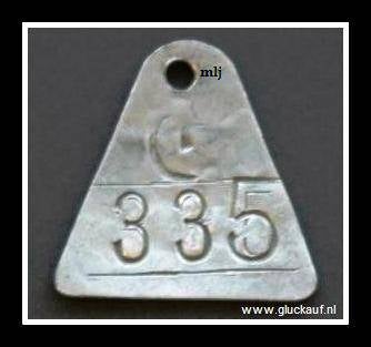 Gereedschap penning Stm. Maurits. © www.gluckauf.nl