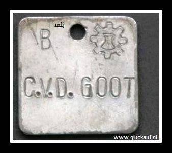 Afkomstig van de Stm. Maurits, bandpenning. © www.gluckauf.