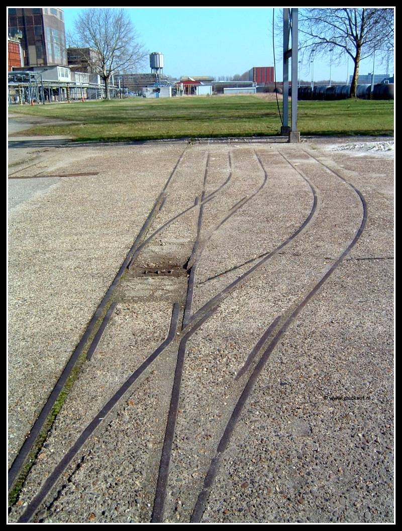 Oude wagons rails.© www.gluckauf.nl