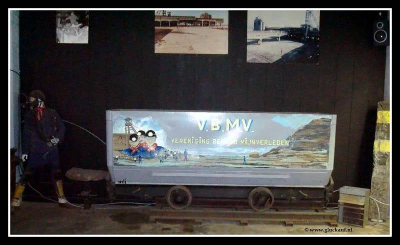 Voormalige Belgische Steenkolenmijn van Waterschei (depo) .© www.gluckauf.nl