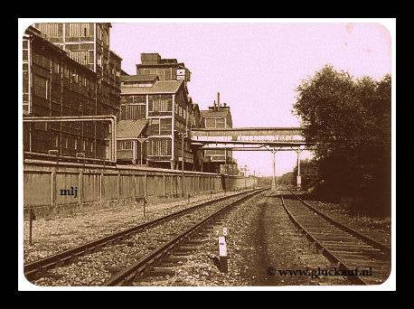 Mijn Willem Sophia miljoenlijn naast het Mijnspoor. © www.gluckauf.nl