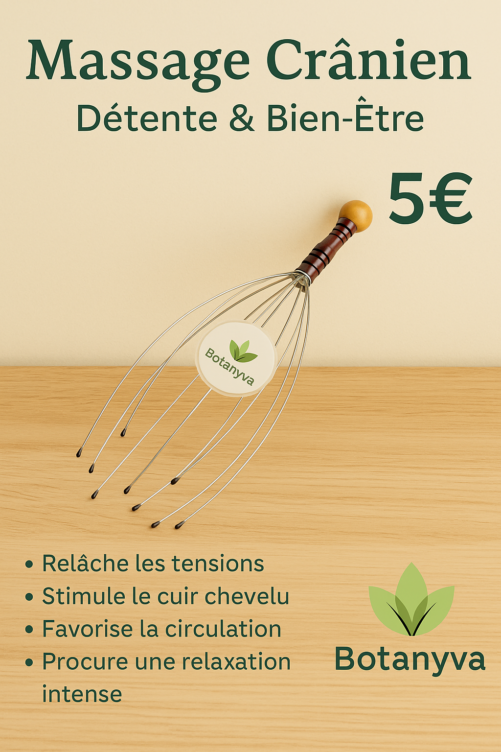 ✨ Massage Crânien – Relaxation Instantanée ✨