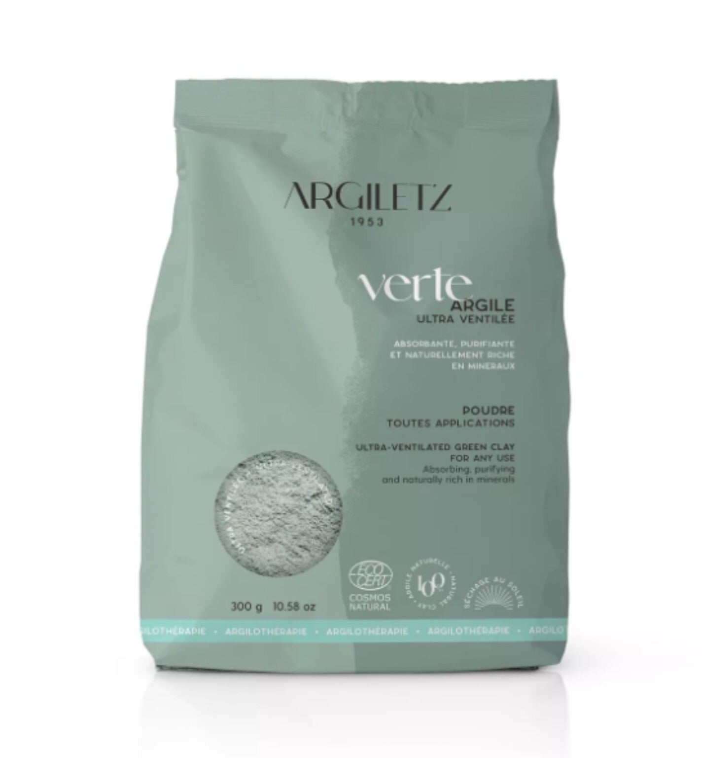 Argile Verte Ultra-Ventilée – 300 g