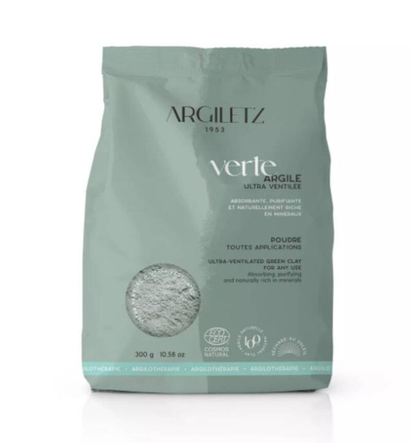 Argile Verte Ultra-Ventilée – 300 g