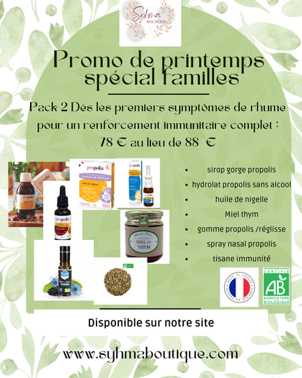 Pack 2 : Dès les premiers symptômes de rhume