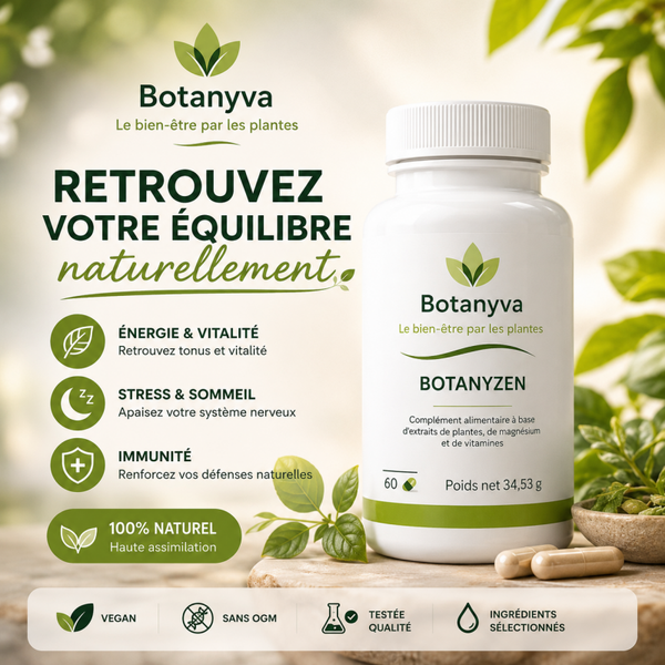 Botanyzen – Stress, équilibre nerveux & sérénité