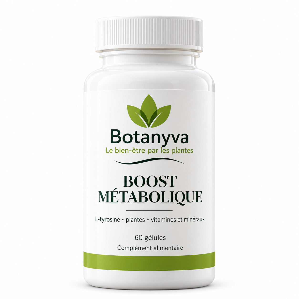 Boost Métabolique — L-tyrosine, plantes, vitamines et minéraux