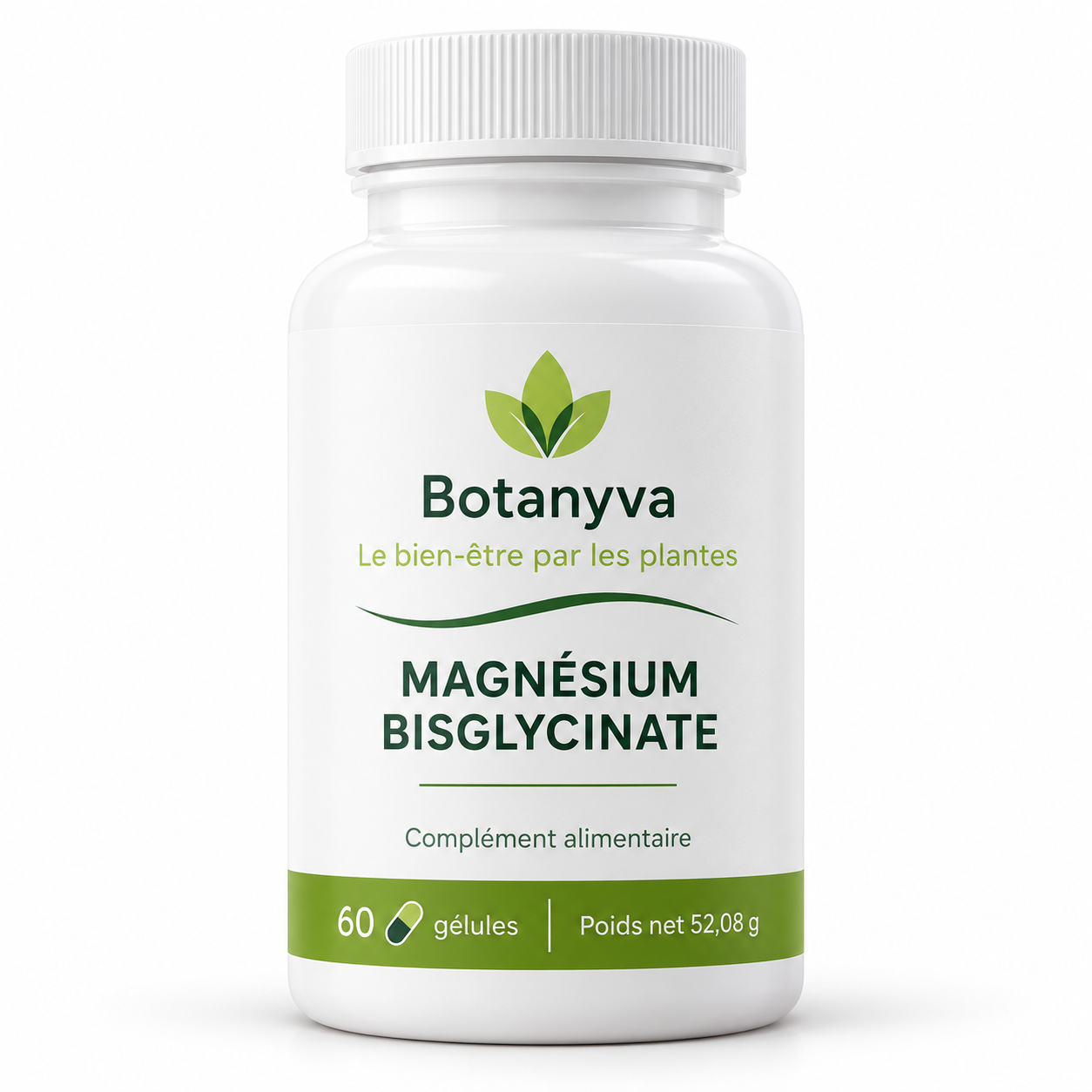Magnésium Bisglycinate – Haute assimilation & équilibre nerveux