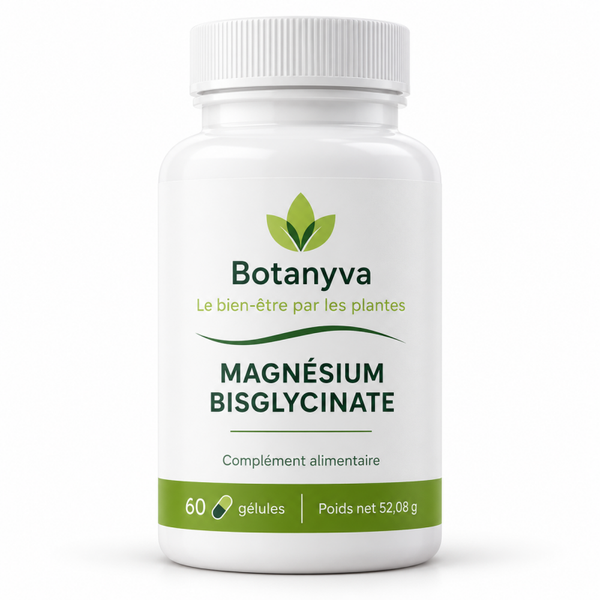 Magnésium Bisglycinate – Haute assimilation & équilibre nerveux
