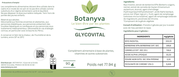 Glycovital – Équilibre glycémique & métabolisme