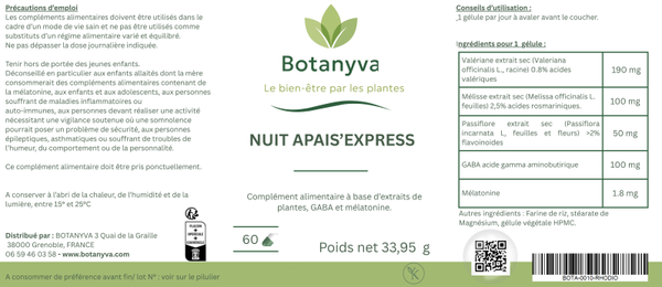 NUIT APAIS’EXPRESS – BOTANYVA