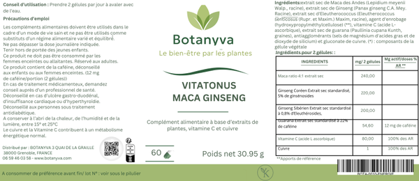 VITATONUS – MACA GINSENG