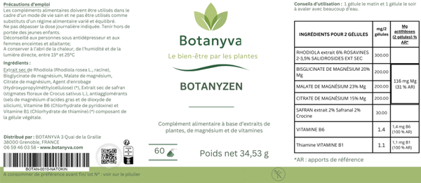 Botanyzen – Stress, équilibre nerveux & sérénité