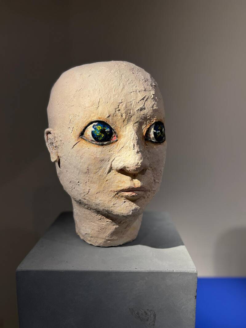 ARTHUR h: 43cm b: 33cm. 350 euro