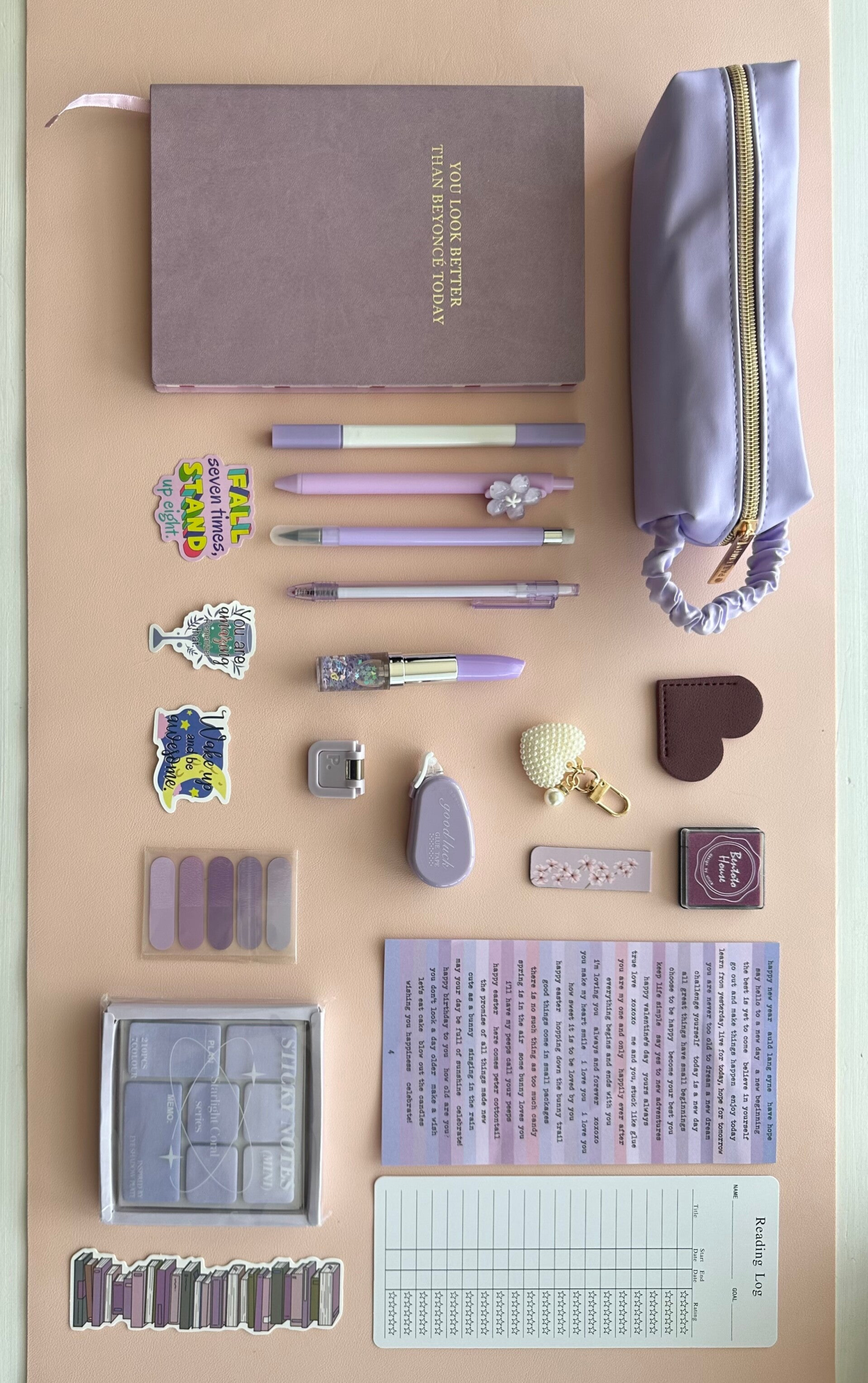 Lavender Dream Desk Set