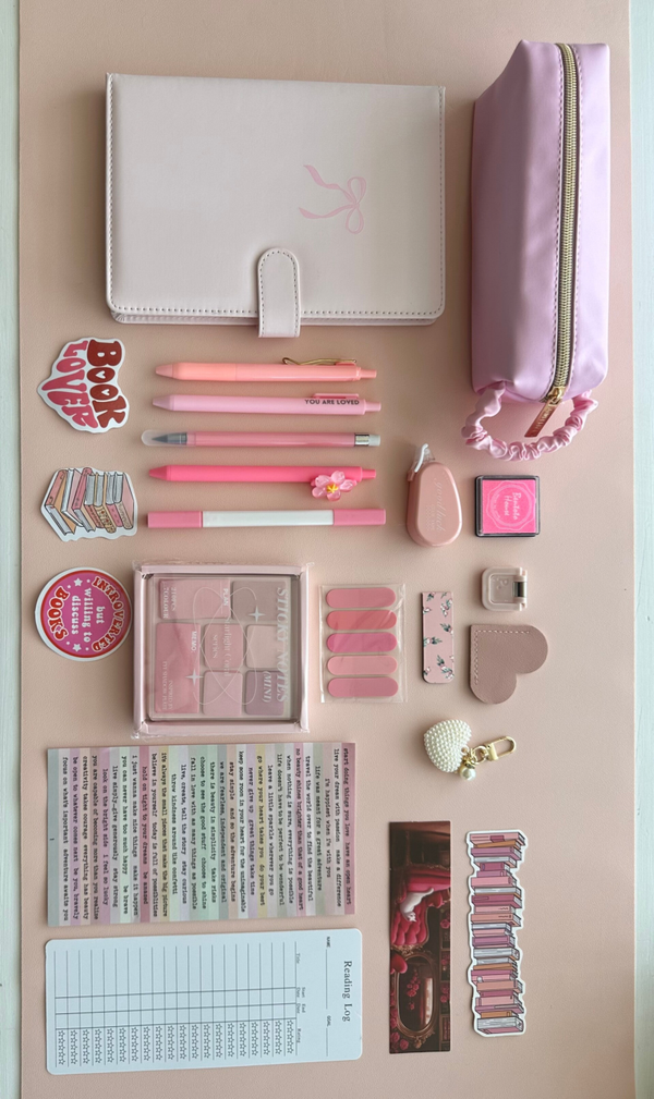 Dreamy Pink Desk Vibes