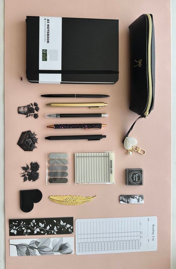 Midnight Gold Desk Set