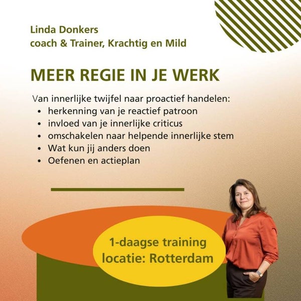 1-Daagse training Van innerlijke twijfel naar meer eigen regie