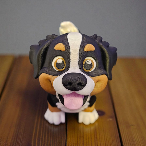 3D Printed Bernese Mountain Dog