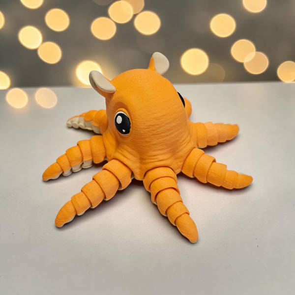 3D Printed Dumbo Octopus