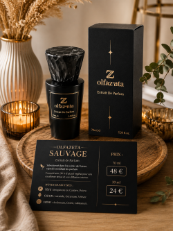 extrait   de parfums   sauvage