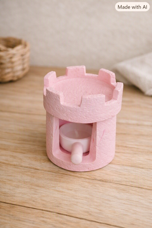Brûleur parfum – Château rose