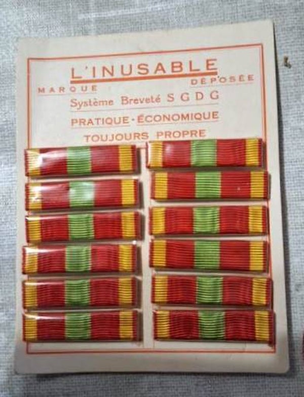 une Barrette de rappel médaille croix du combattant volontaire 39-45