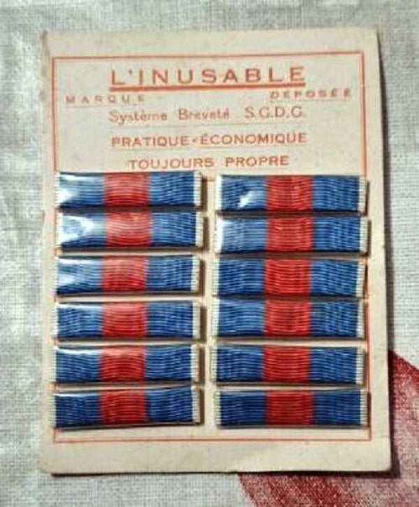 une Barrette de rappel médaille croix des services militaire volontaire