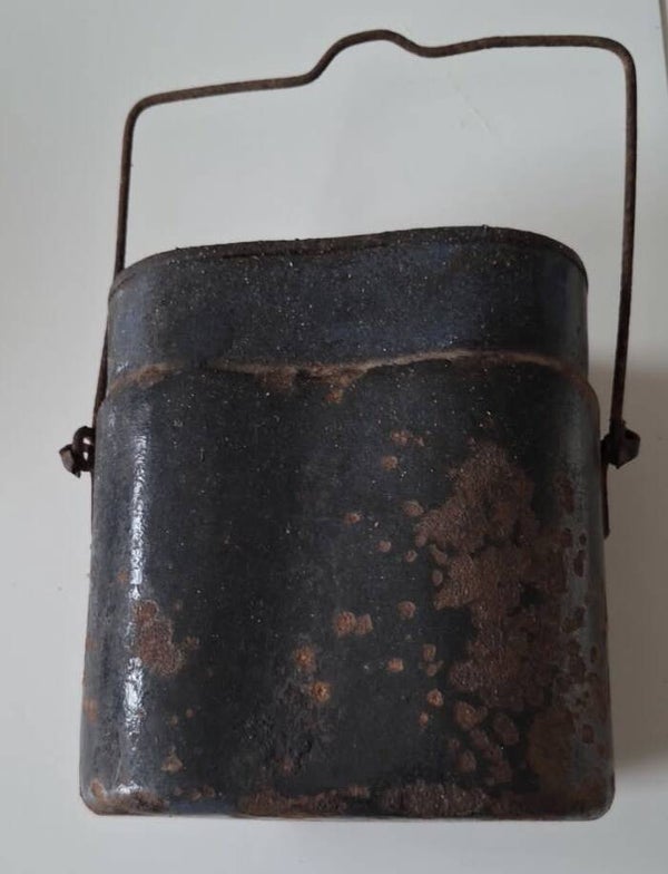bas gamelle émaillé allemande ww1